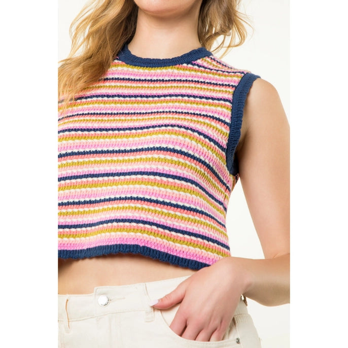 Rainbow Sleeveless Vest