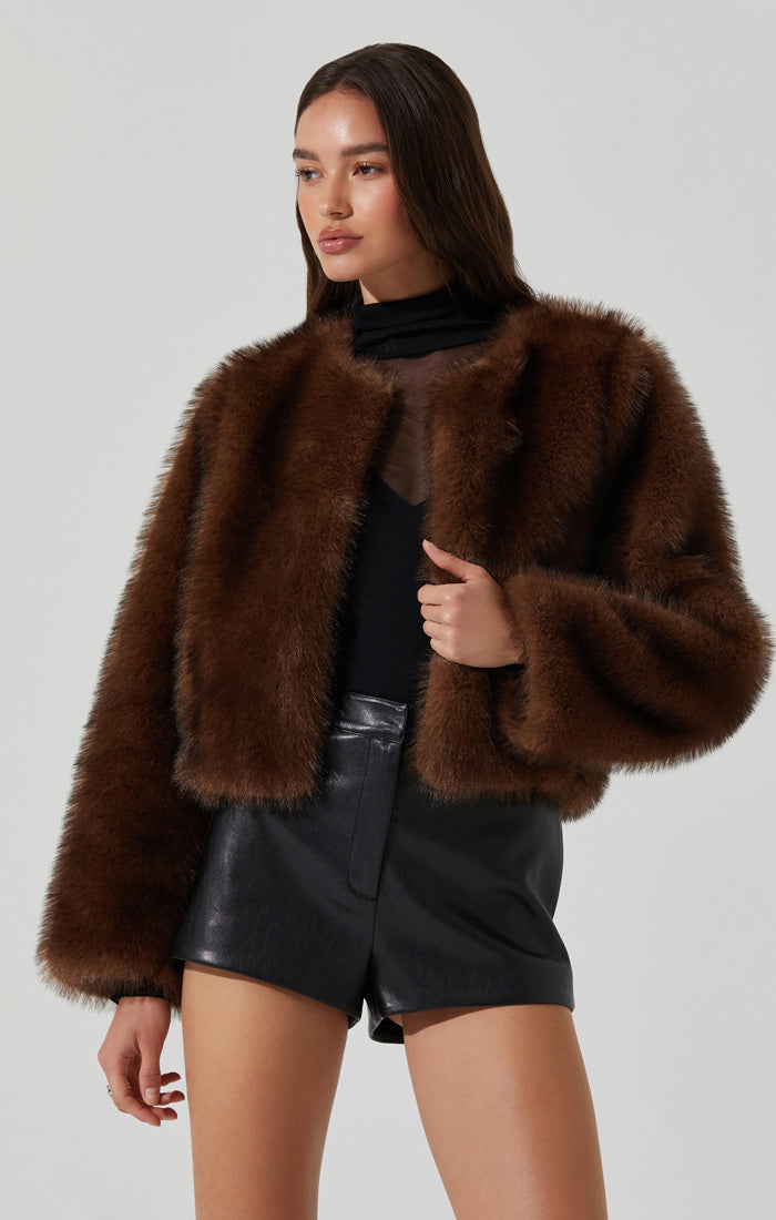 Faux Fur Jacket