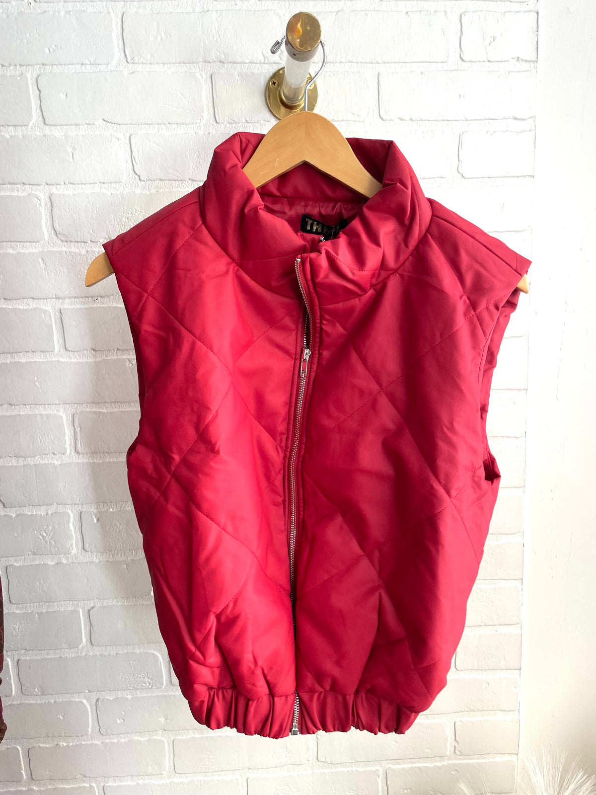 Red Puffer Vest