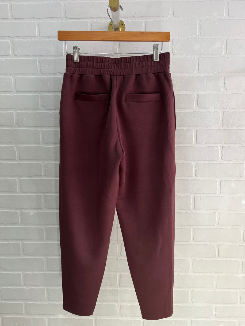 Slim Cuff Pant Deep Mahogany