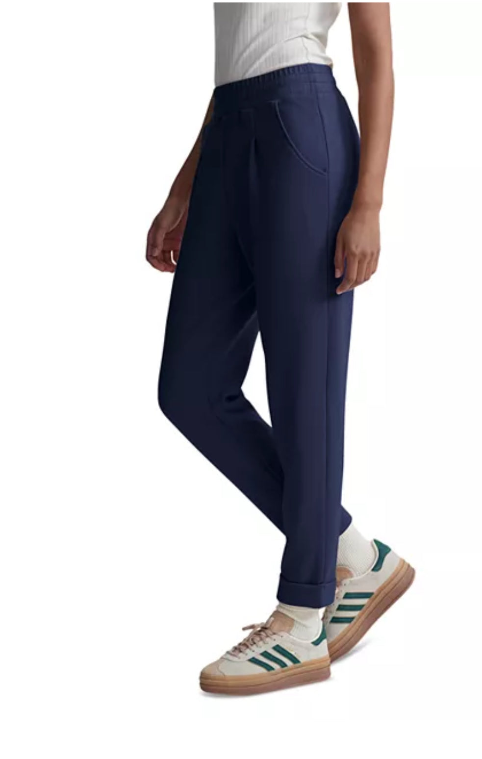 Rolled Cuff Pant Navy