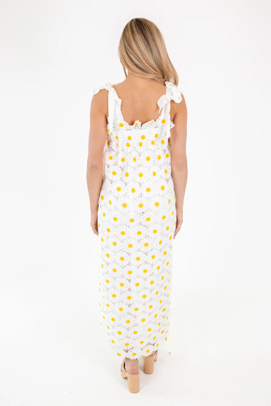 The Jenna Tie Strap Midi Dress