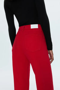 Penny Ruby Crop High Rise