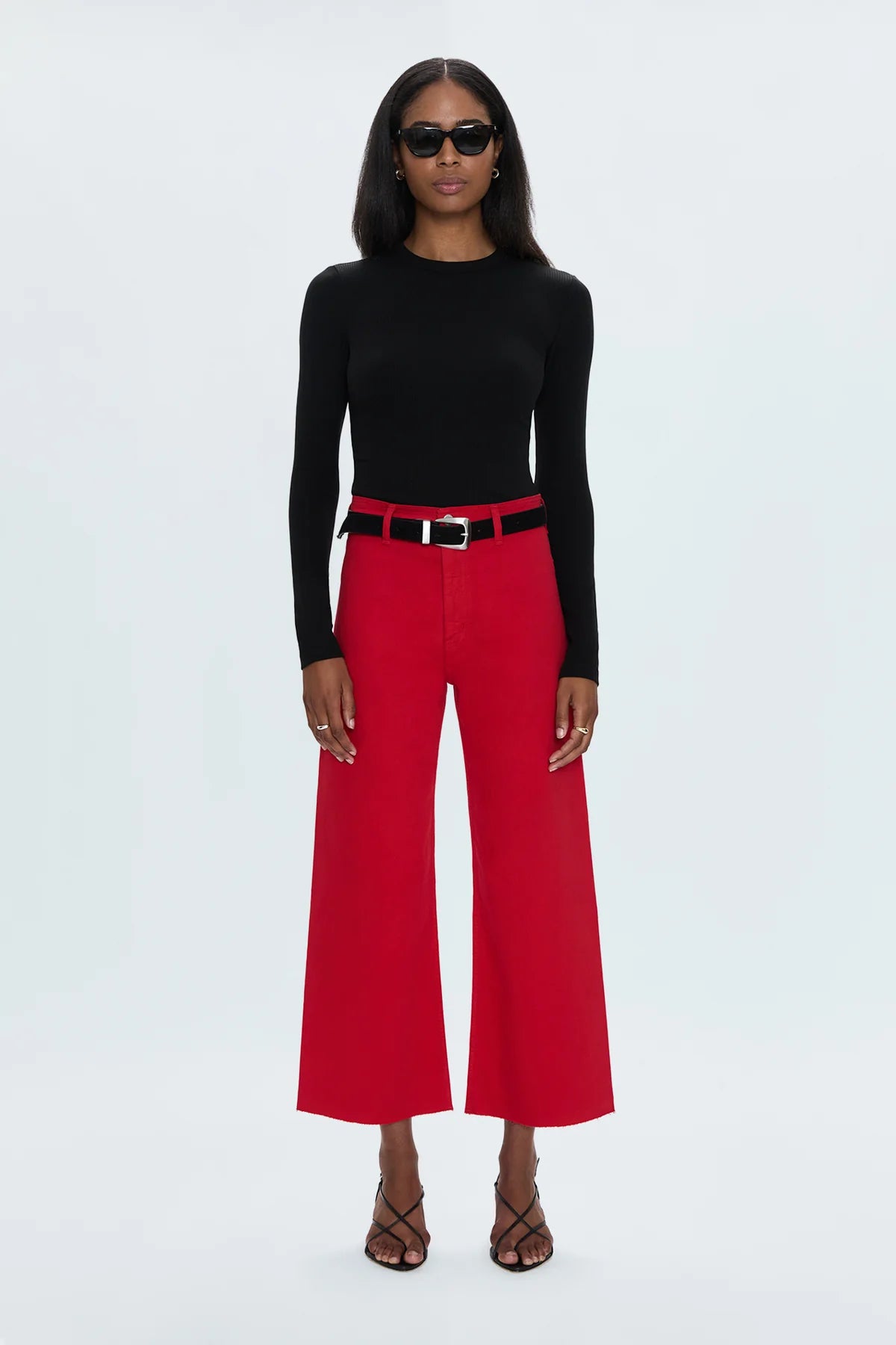 Penny Ruby Crop High Rise