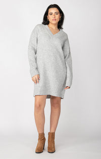 Gray Sweater Dress