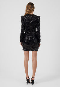 Samantha Sequin Dress-online exclusive